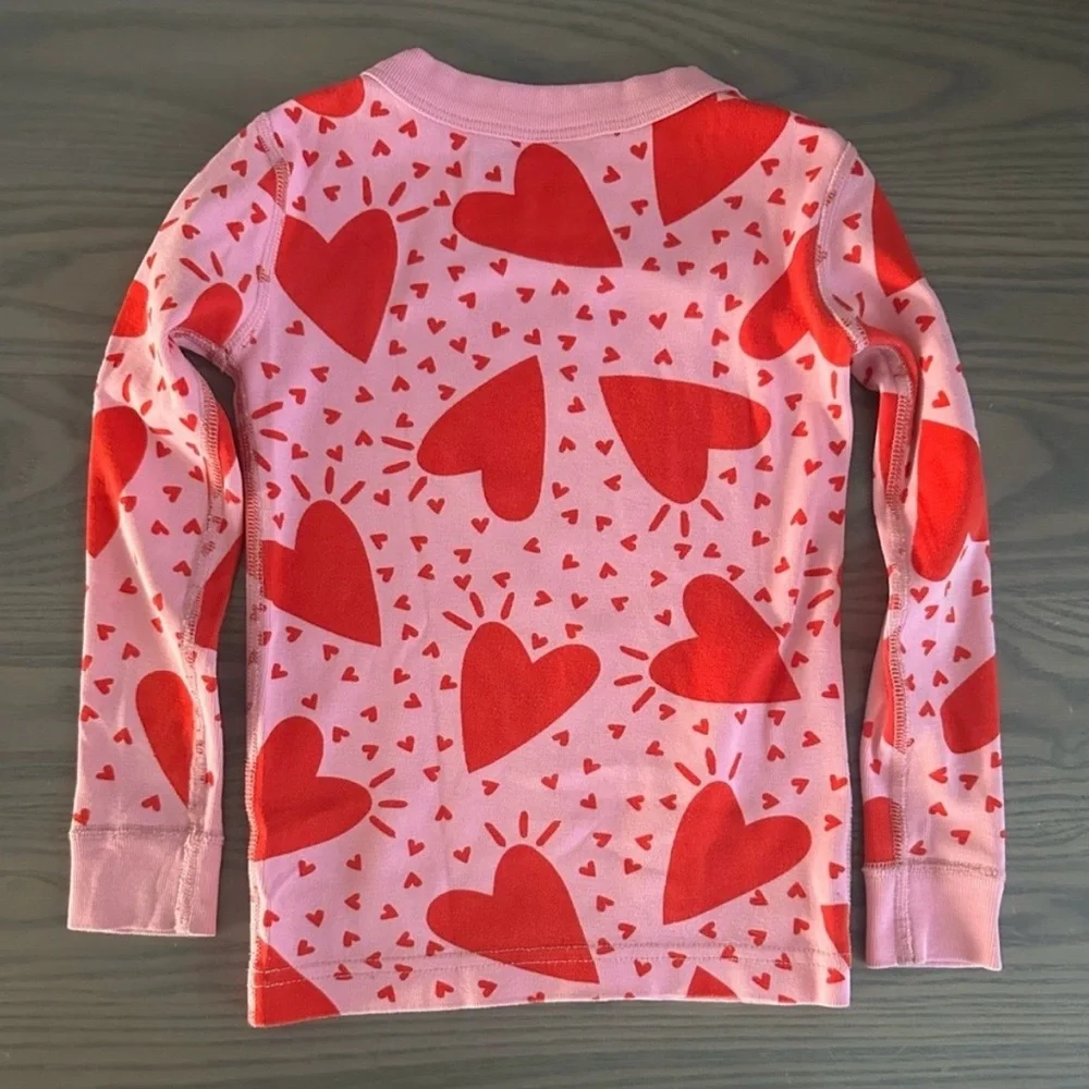 HANNA ANDERSSON LONG JOHN PAJAMAS IN FULL HEARTS